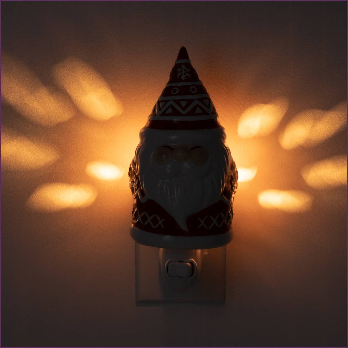 Be Jolly Scentsy Mini Warmer | Dark On