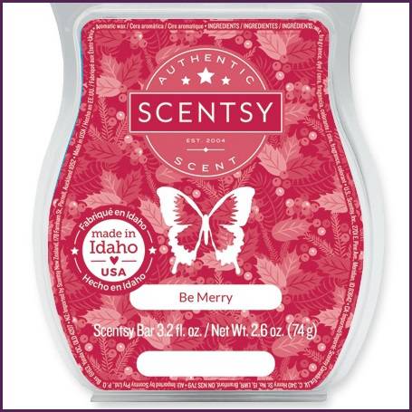 Be Merry Scentsy Bar Melts