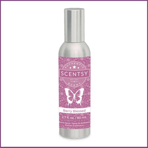 Berry Blessed Scentsy Room Spray Stock Image