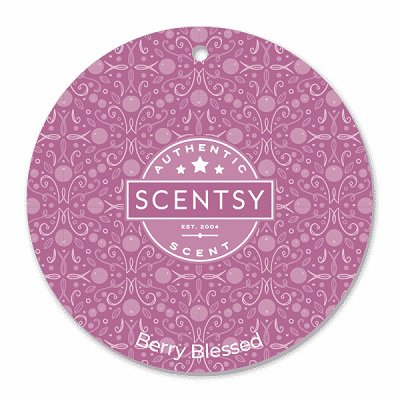 Berry Blessed Scentsy Scent Circle Stock Image