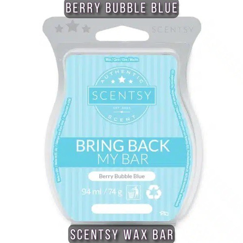 Berry Bubble Blue Scentsy Bar