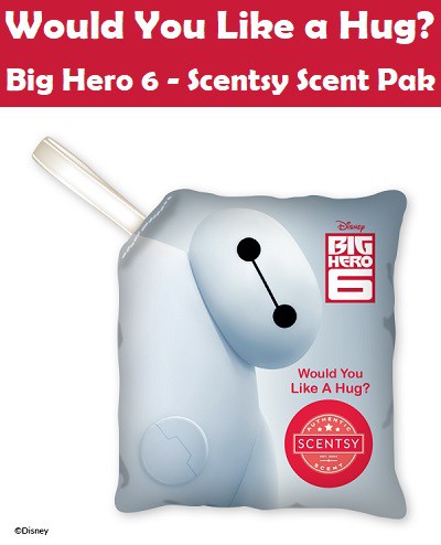 Big Hero 6 Scentsy Scent Pak