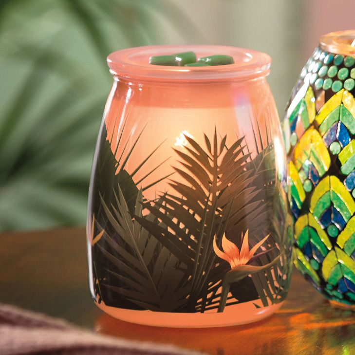 Birds of Paradise Scentsy Warmer On