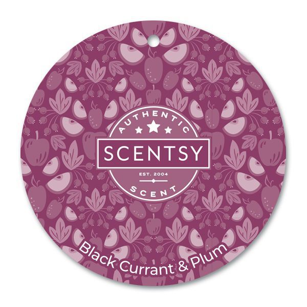 Black Currant and Plum Scentsy Scent Circle