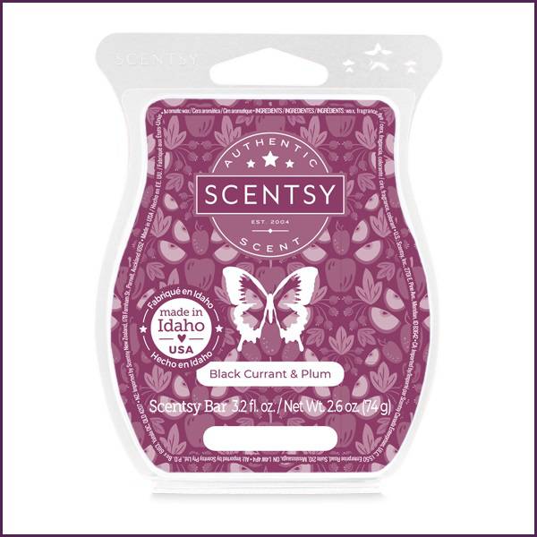 Black Currant and Plum Scentsy Wax Bar