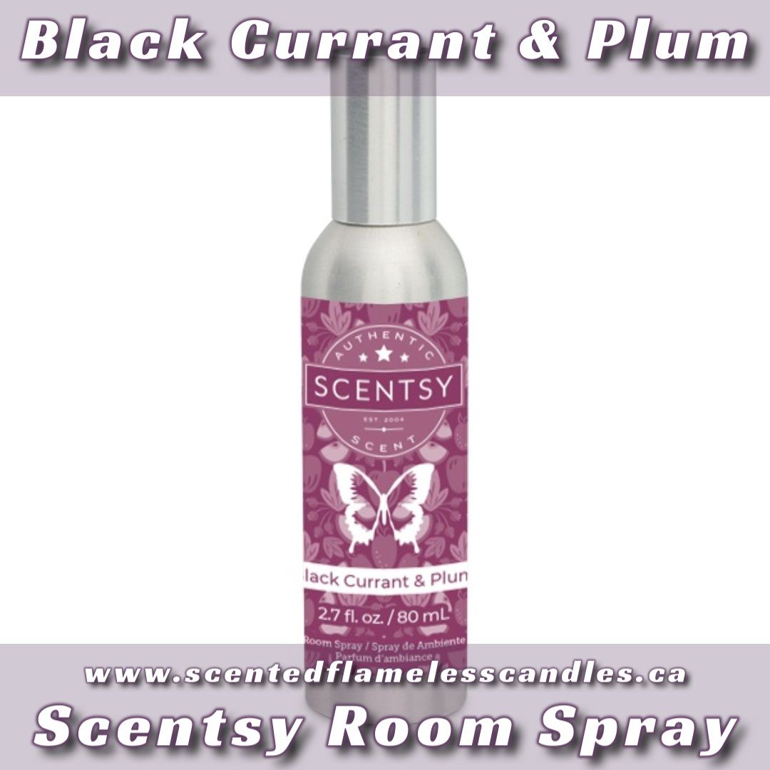 Black Currant and Plum Scentsy Room Spray