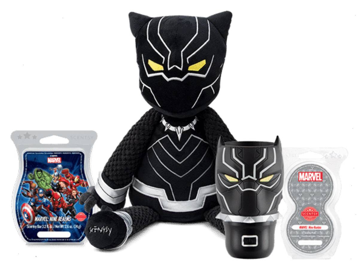 Black Panther Scentsy Buddy | With Bar
