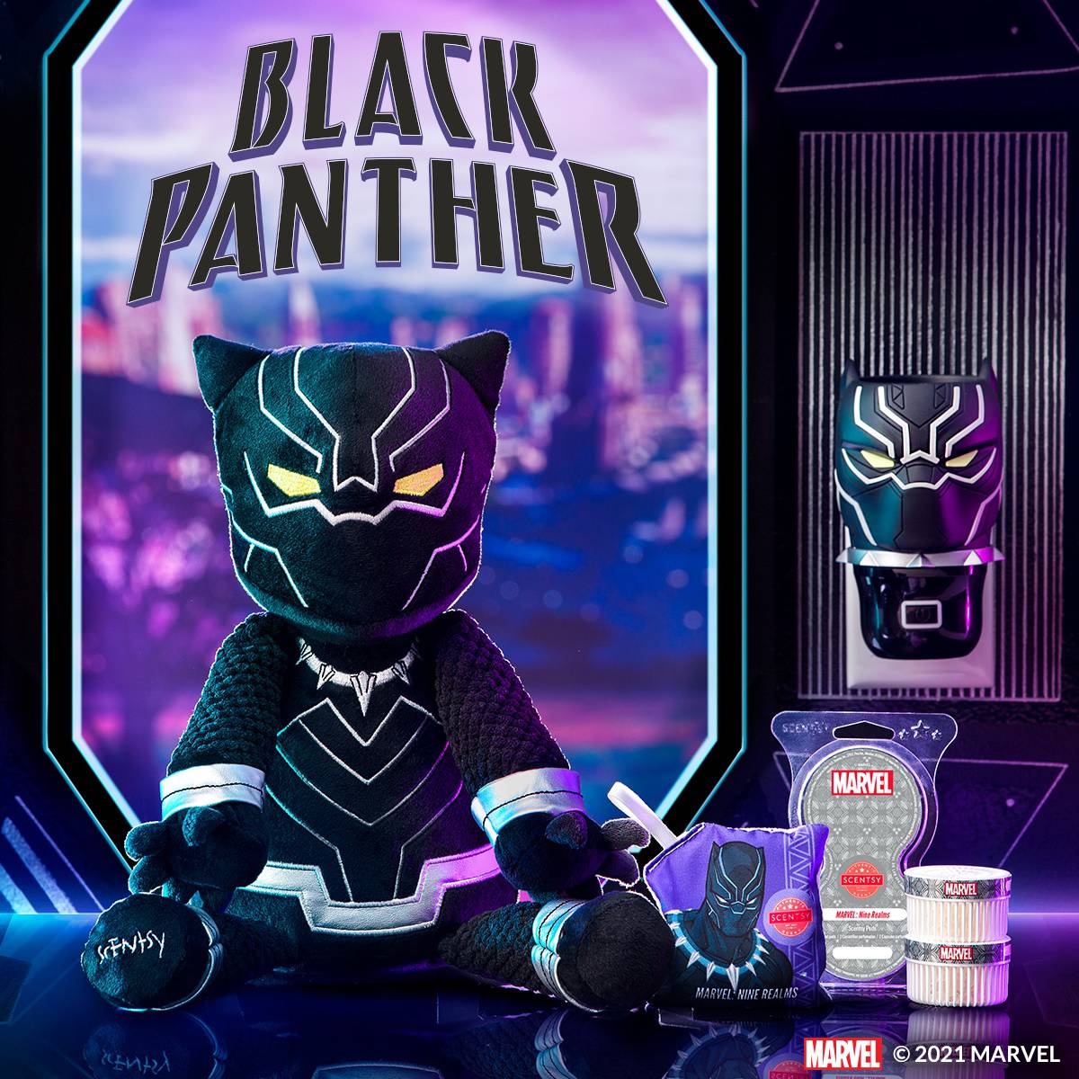 Black Panther Scentsy Collection