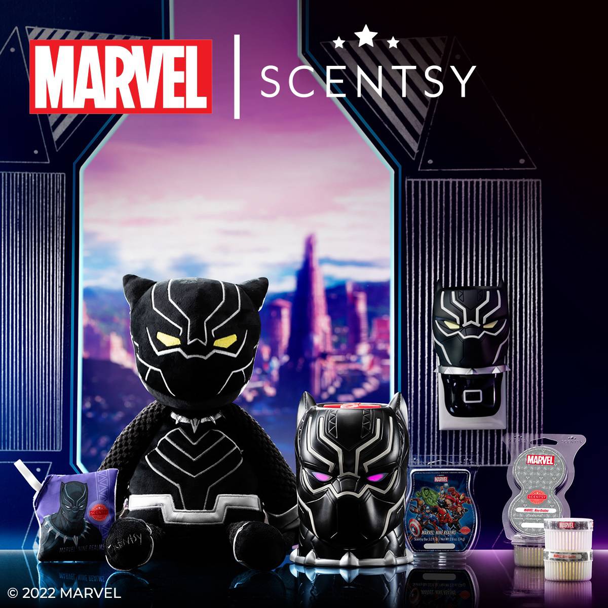 Black Panther Scentsy Collection