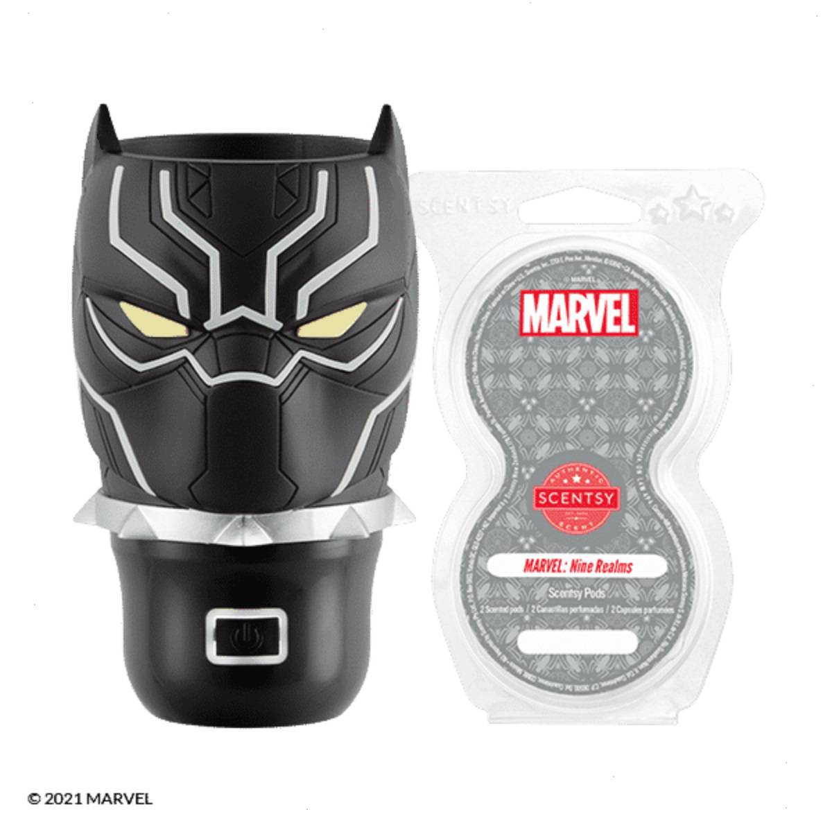 Black Panther Scentsy Wall Fan Diffuser | Stock With Pod