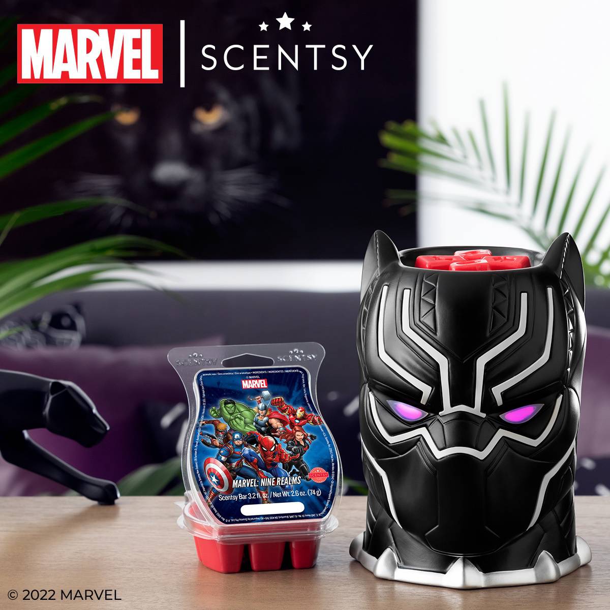Black Panther Scentsy Warmer