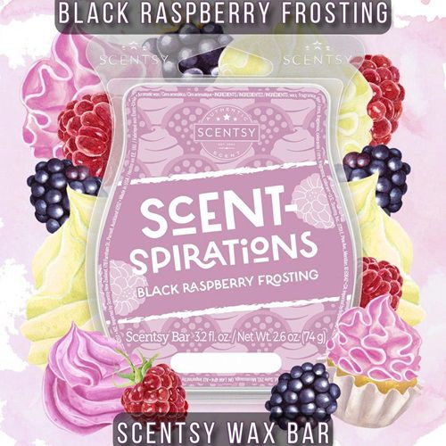 Black Raspberry Frosting Scentsy Bar