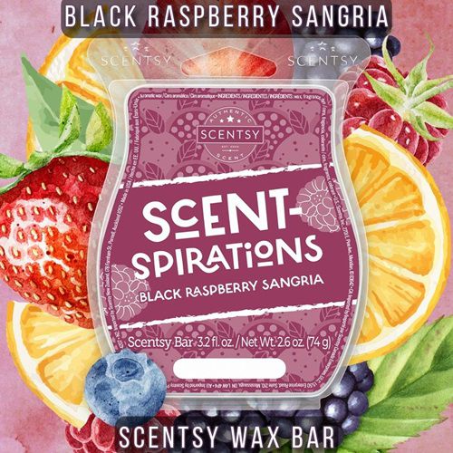 Black Raspberry Sangria Scentsy Bar