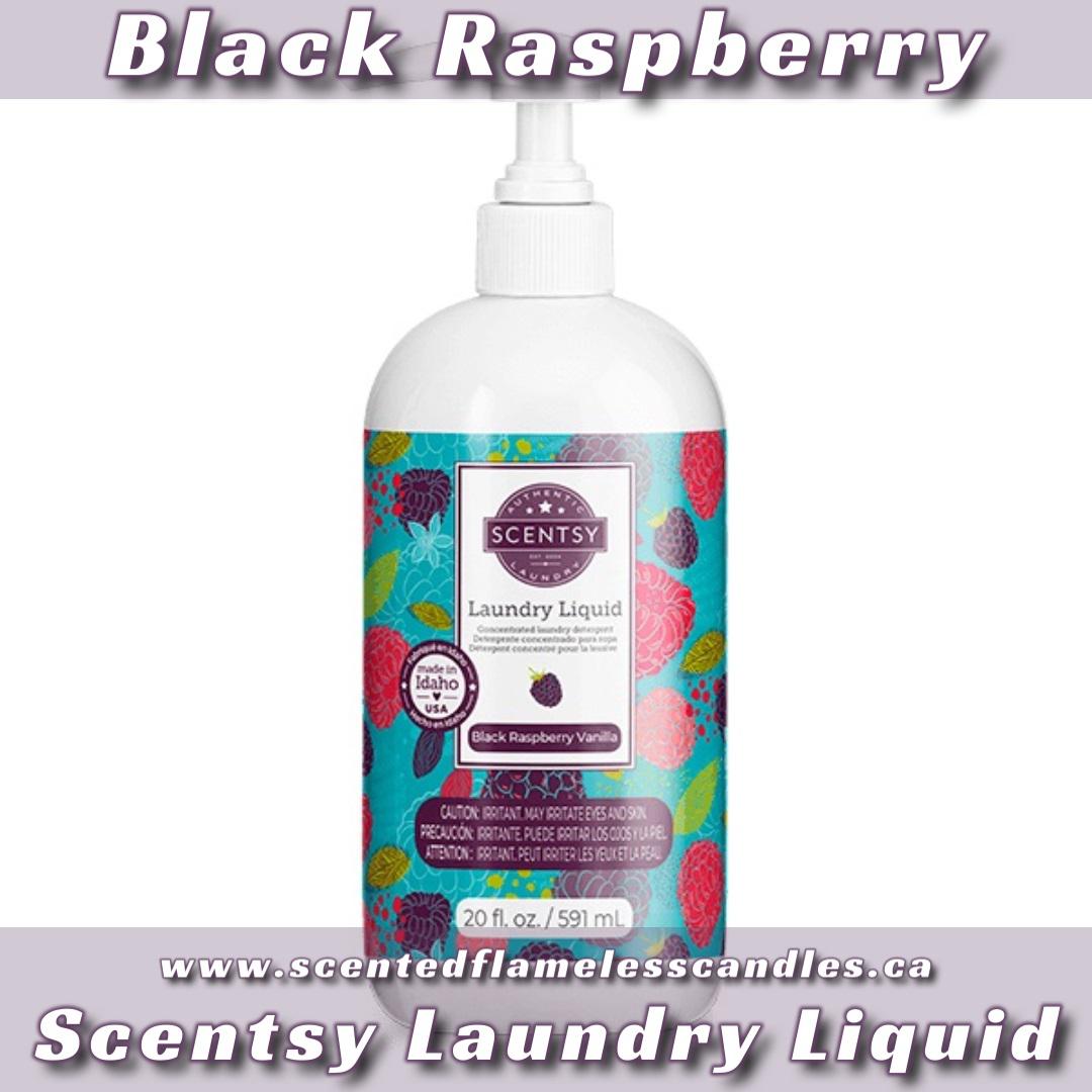 Black Raspberry Scentsy Laundry Liquid