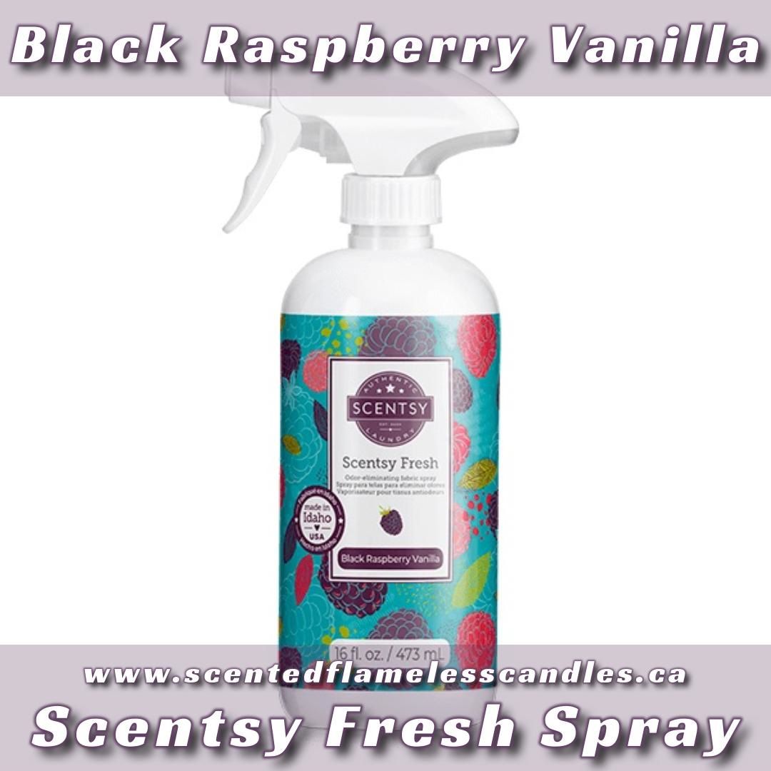 Black Raspberry Vanilla Scentsy Fresh Fabric Spray