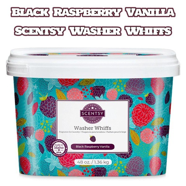 Black Raspberry Vanilla Scentsy Washer Whiffs
