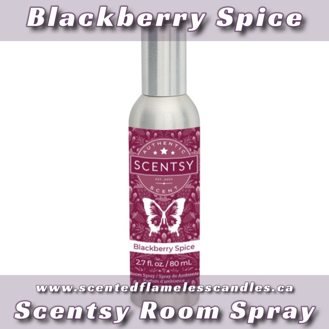 Blackberry Spice Scentsy Room Spray