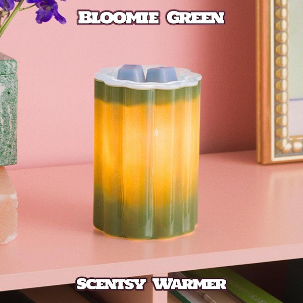 Bloomie Green Scentsy Warmer