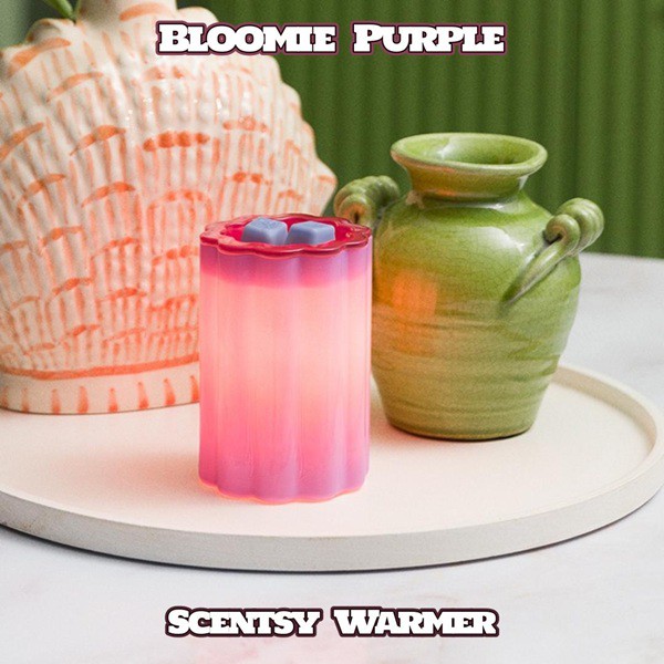 Bloomie Purple Scentsy Warmer