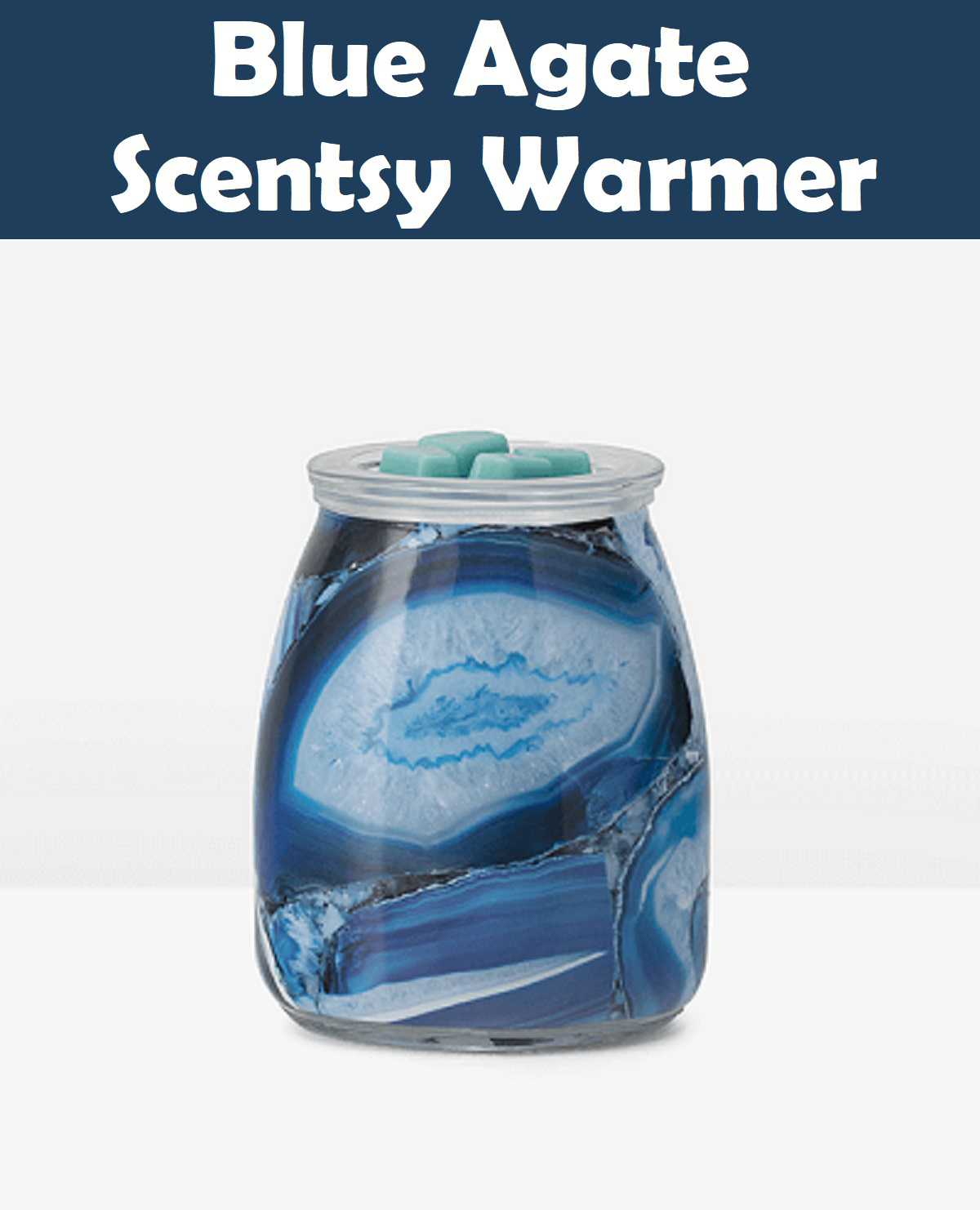 Blue Agate Scentsy Warmer Blue Agate Scentsy Warmer