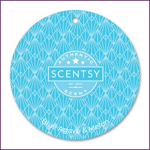 Blue Agave and Melon Scentsy Scent Circle