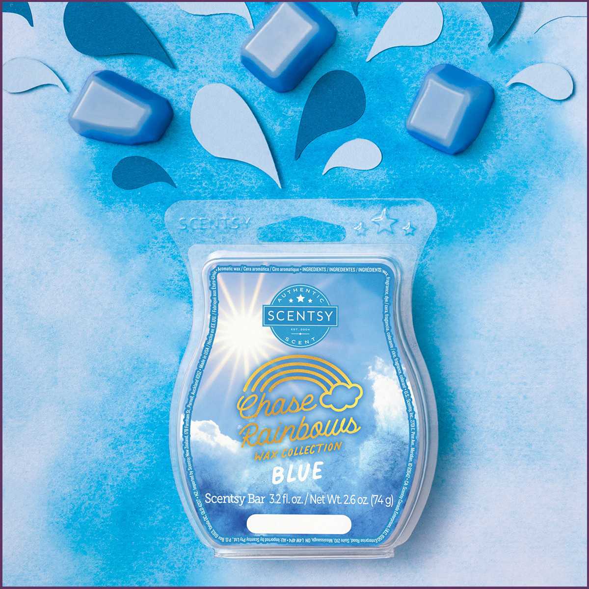 Blue - Chase Rainbows Scentsy Bar