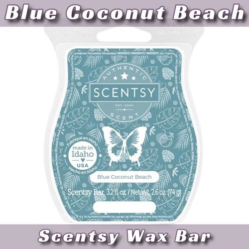 Blue Coconut Beach Scentsy Bar