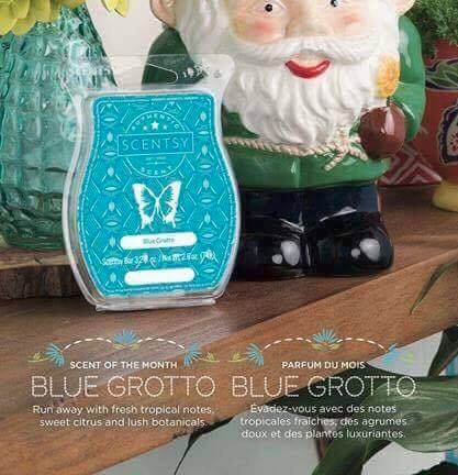Blue Grotto - March 2017 Scentsy Scent Of The Month