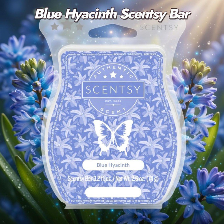 Blue Hyacinth Scentsy Bar Blue Hyacinth Scentsy Bar
