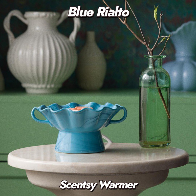 Blue Rialto Scentsy Warmer Blue Rialto Scentsy Warmer