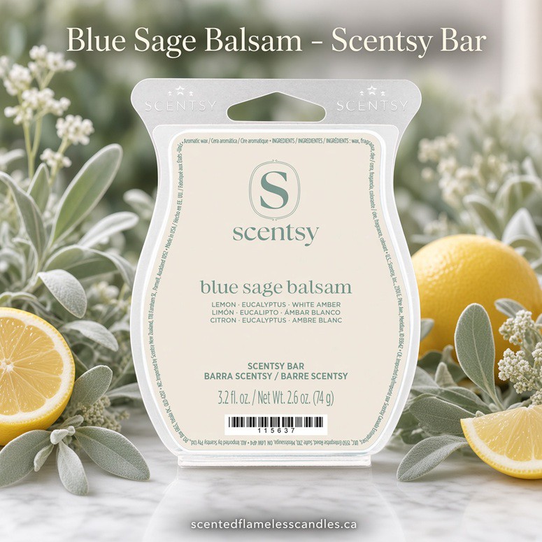 Blue Sage Balsam Scentsy Bar Blue Sage Balsam Scentsy Bar