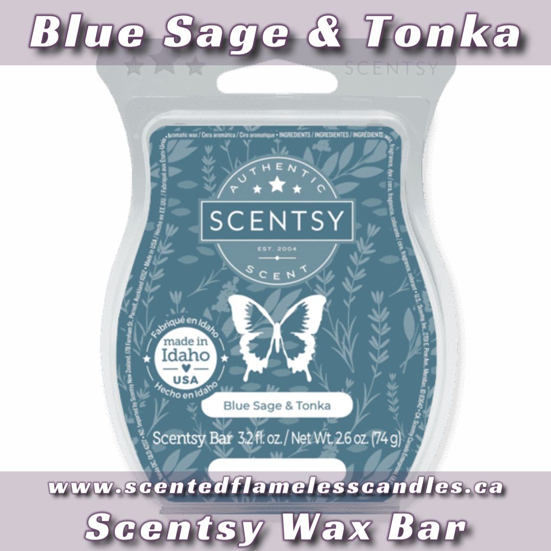 Blue Sage and Tonka Scentsy Bar