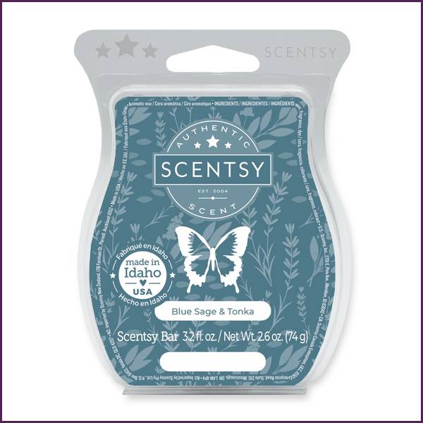 Blue Sage and Tonka Scentsy Wax Bar