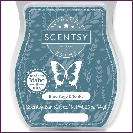 Blue Sage and Tonka Scentsy Bar Melts Blue Sage and Tonka Scentsy Bar Melts