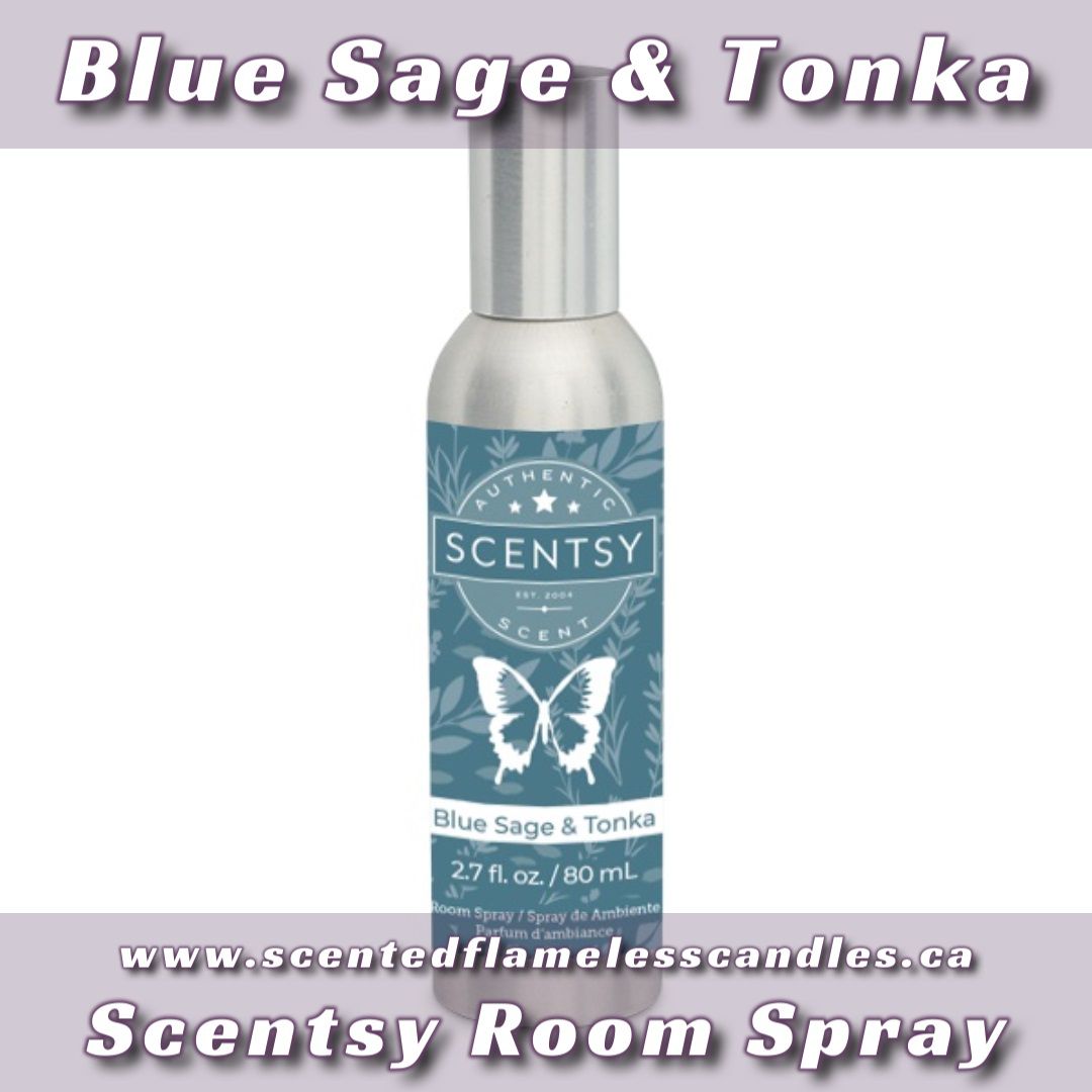 Blue Sage and Tonka Scentsy Room Spray