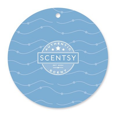 Blue Sage and Tonka Scentsy Scent Circle Stock Image