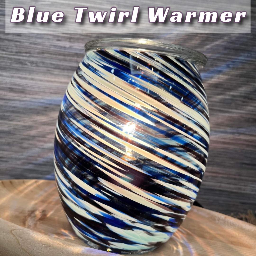 Blue Twirl Scentsy Warmer