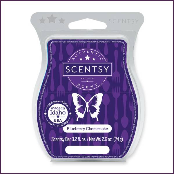 Blueberry Cheesecake Scentsy Wax Bar