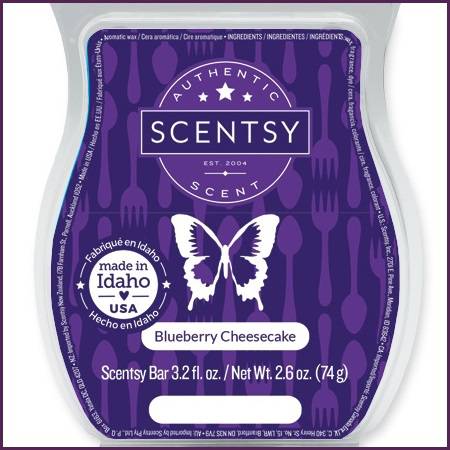 Blueberry Cheesecake Scentsy Bar Melts