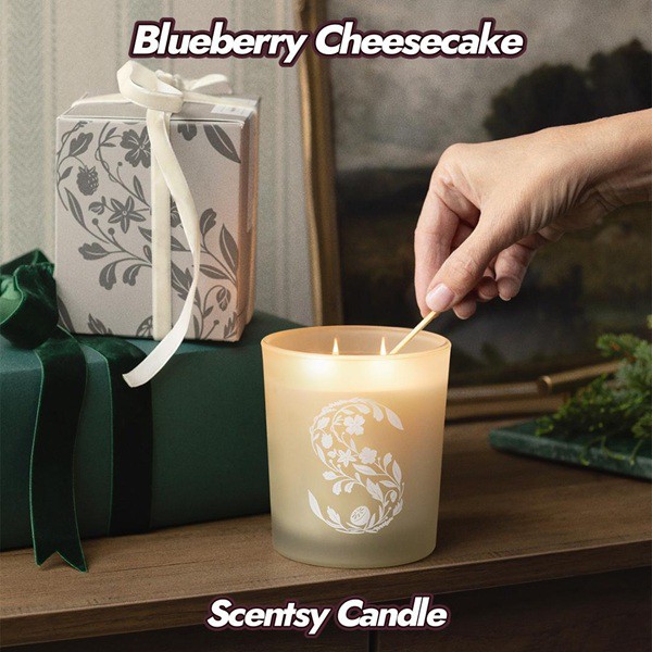 Blueberry Cheesecake Scentsy Candle