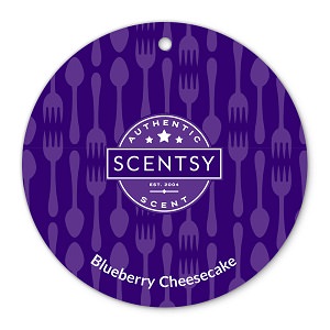 Blueberry Cheesecake Scentsy Scent Circle Stock Image