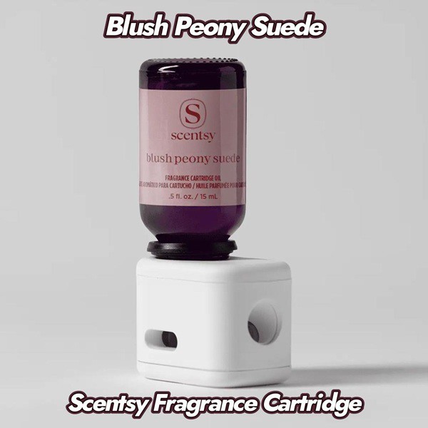 Blush Peony Suede Scentsy Fragrance Cartridge Blush Peony Suede Scentsy Fragrance Cartridge