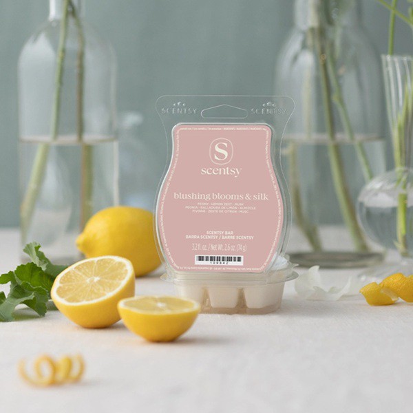 Blushing Blooms and Silk Scentsy Bar