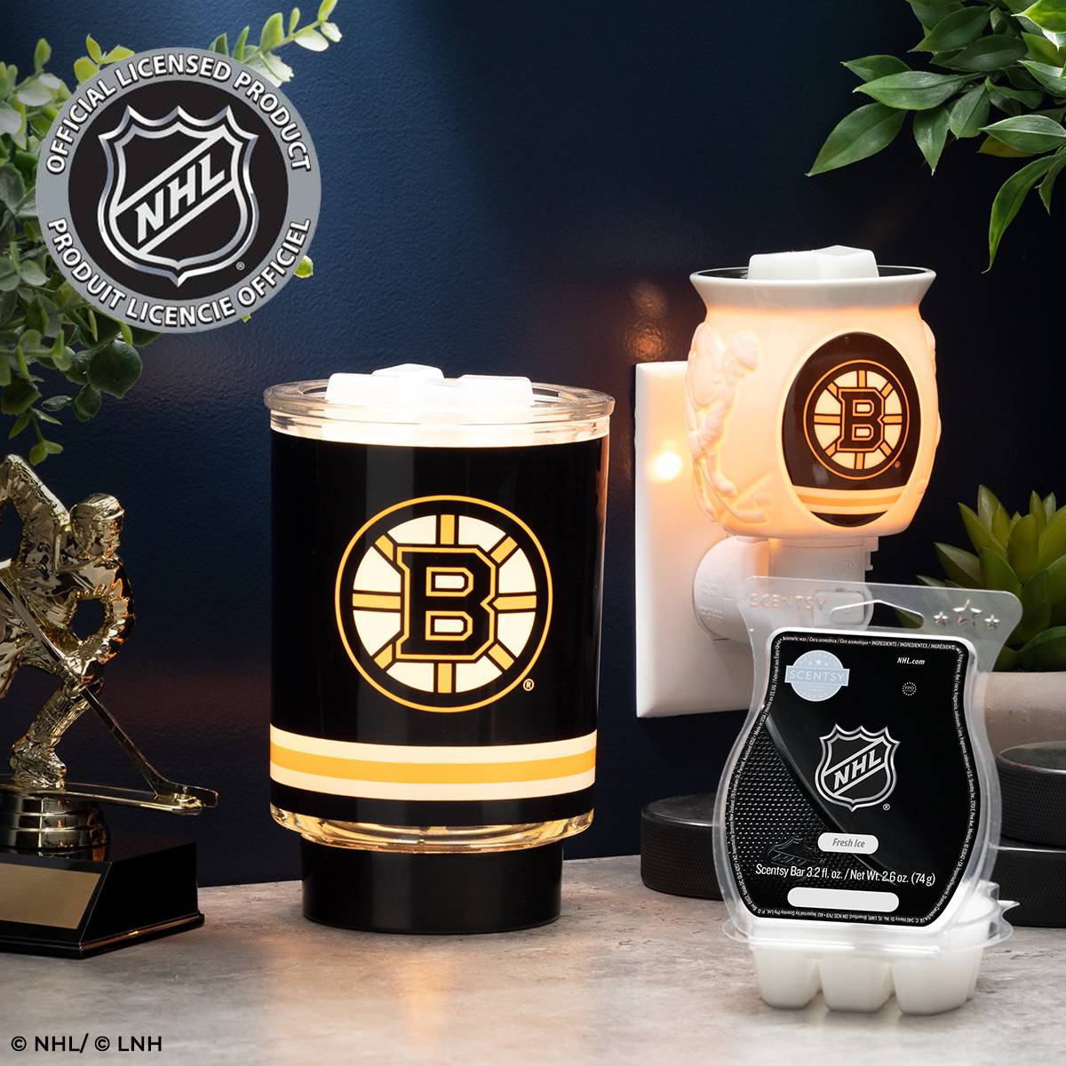 Boston Bruins Scentsy Warmer | Bundle