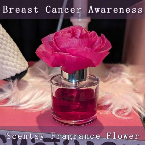 Breast Cancer Awareness Scentsy Fragrance Flower