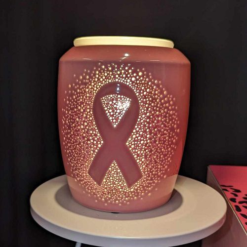 Breast Cancer Awareness Scentsy Warmer | No Caption