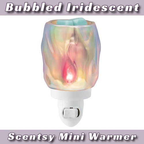 Bubbled Iridescent Scentsy Mini Warmer