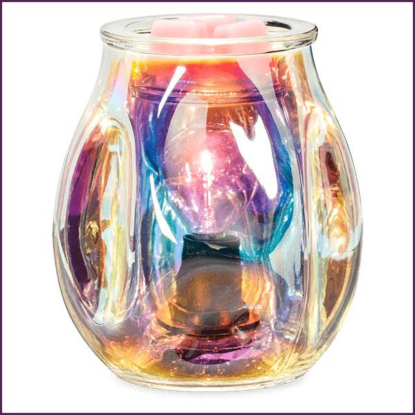 Bubbled Iridescent Scentsy Warmer Stock 6