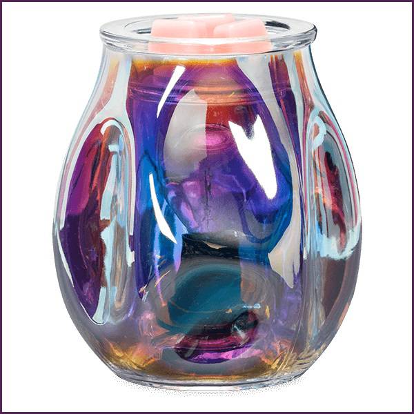 Bubbled Iridescent Scentsy Warmer Stock 7