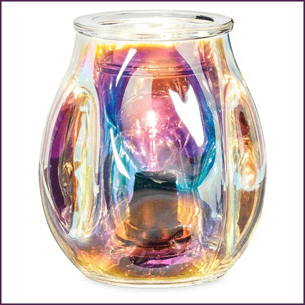 Bubbled Iridescent Scentsy Warmer Stock 3